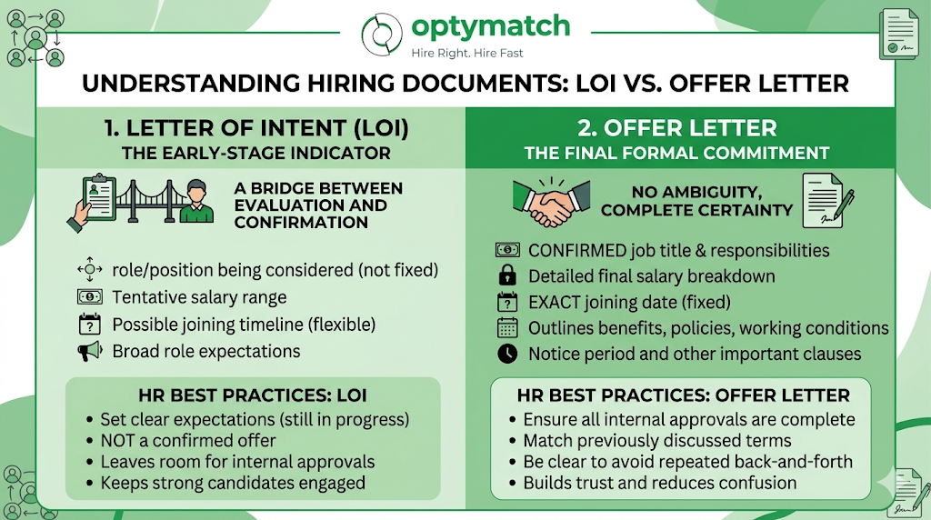 Letter of Intent vs Offer Letter: Know the Difference